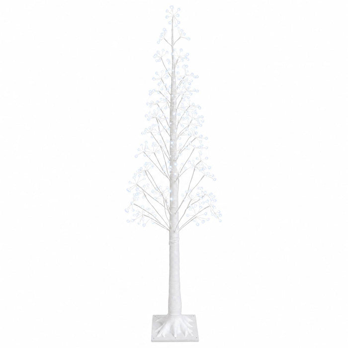 Brad de Crăciun tip stea Alb 17 x 17 x 180 cm Plastic - WALTI WALTI