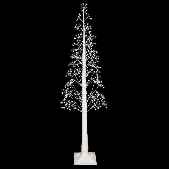 Brad de Crăciun tip stea Alb 17 x 17 x 180 cm Plastic - WALTI WALTI
