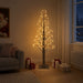 Brad de Crăciun tip stea Maro 150 cm Plastic 304 LED-uri - WALTI WALTI