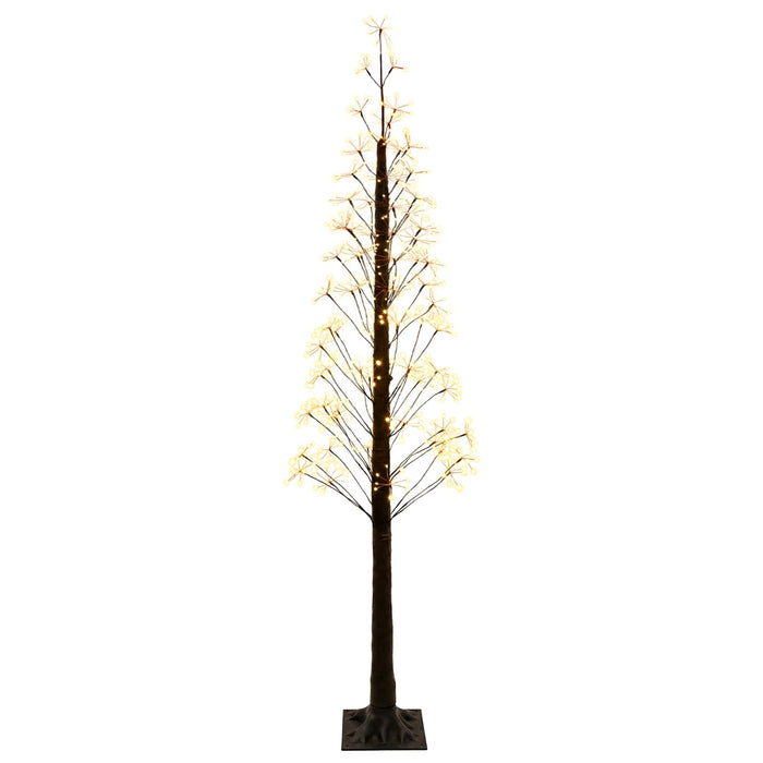 Brad de Crăciun tip stea Maro 25 x 25 x 210 cm Plastic - WALTI WALTI