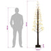 Brad de Crăciun tip stea Maro 25 x 25 x 210 cm Plastic - WALTI WALTI