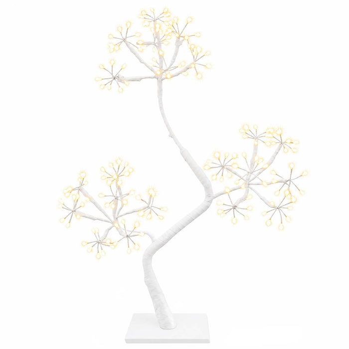 Brad de Crăciun LED în formă de S 2 buc. Alb 18 x 18 x 45 cm - WALTI WALTI