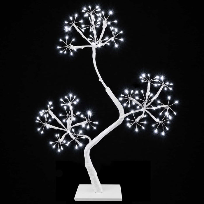 Brad de Crăciun LED în formă de S 2 buc. Alb 18 x 18 x 45 cm - WALTI WALTI