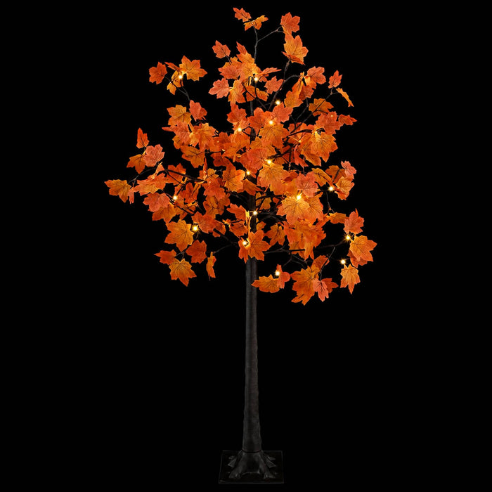 Copac de Crăciun tip arțar, cu LED Maro 22 x 22 x 150 cm - WALTI WALTI