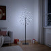Brad de Crăciun LED Negru 120 cm Oțel 100 LED-uri - WALTI WALTI