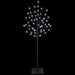 Brad de Crăciun LED Negru 120 cm Oțel 100 LED-uri - WALTI WALTI
