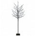 Brad de Crăciun cu globuri LED Negru 18 x 18 x 120 cm Oțel - WALTI WALTI