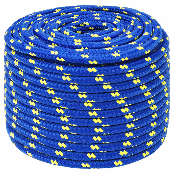 Frânghie utilitară multifuncțională 12 mm 100 m albastru PP WALTI