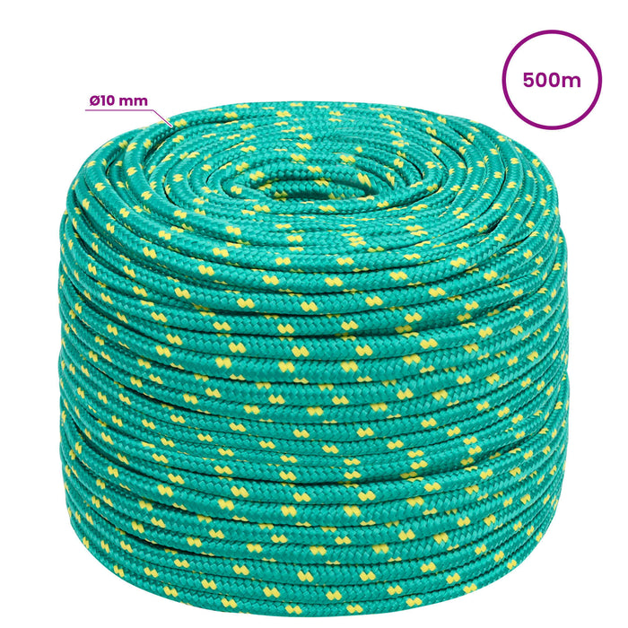 Frânghie utilitară multifuncțională 10 mm 500 m Verde PP WALTI