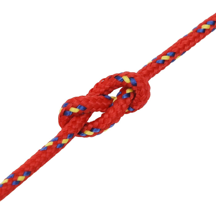 Frânghie utilitară multifuncțională 3 mm 100 m Roșu PP WALTI