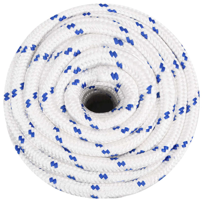 Frânghie utilitară multifuncțională 20 mm 50 m Alb și albastru WALTI