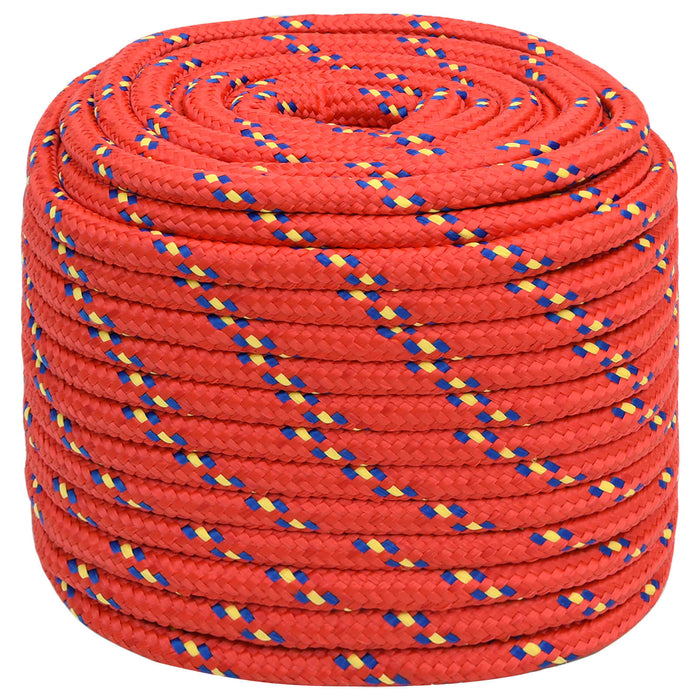 Frânghie utilitară multifuncțională 18 mm 25 m Roșu PP WALTI