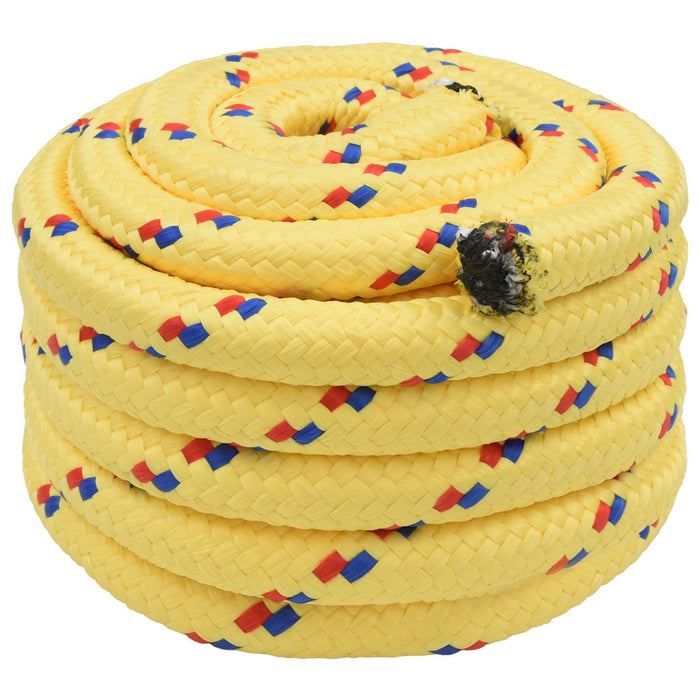 Frânghie utilitară multifuncțională 30 mm 25 m Galben PP WALTI