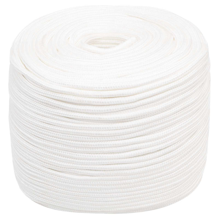 Frânghie utilitară multifuncțională 10 mm 100 m Alb PP WALTI