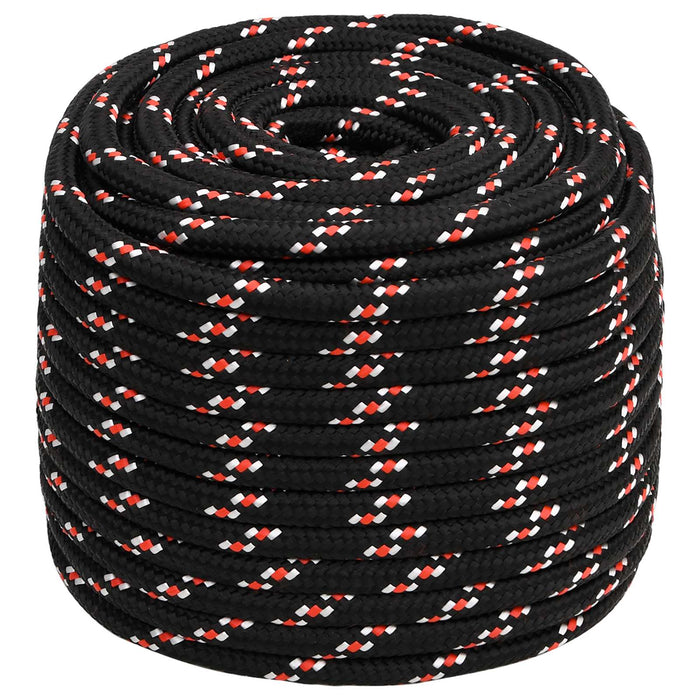Frânghie utilitară multifuncțională 18 mm 25 m Negru și roșu PP WALTI