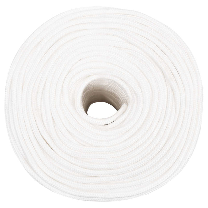 Frânghie utilitară multifuncțională 8 mm 250 m Alb PP WALTI