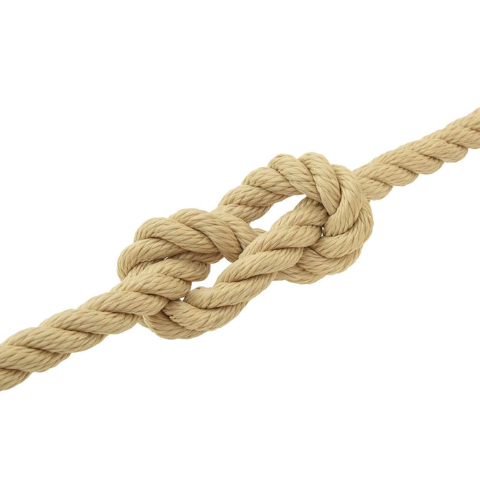 Frânghie utilitară multifuncțională 10 mm 25 m natural PP WALTI