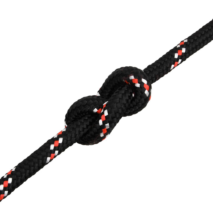 Frânghie utilitară multifuncțională 16 mm 100 m Negru și roșu WALTI