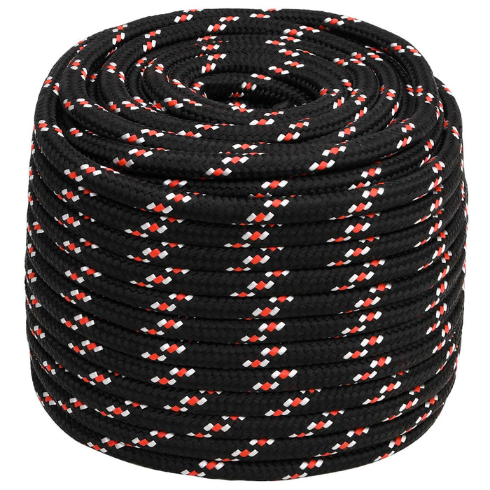 Frânghie utilitară multifuncțională 16 mm 100 m Negru și roșu WALTI