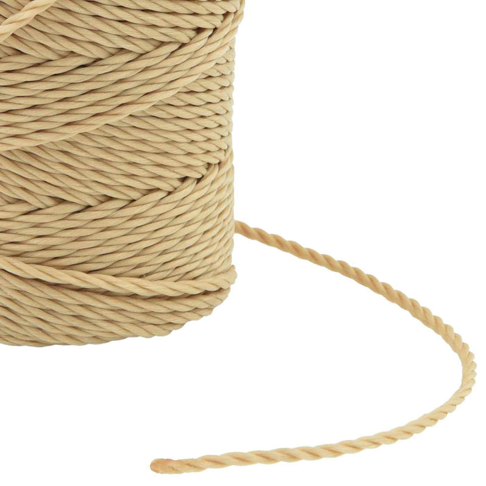 Frânghie utilitară multifuncțională 2 mm 100 m natural PP WALTI