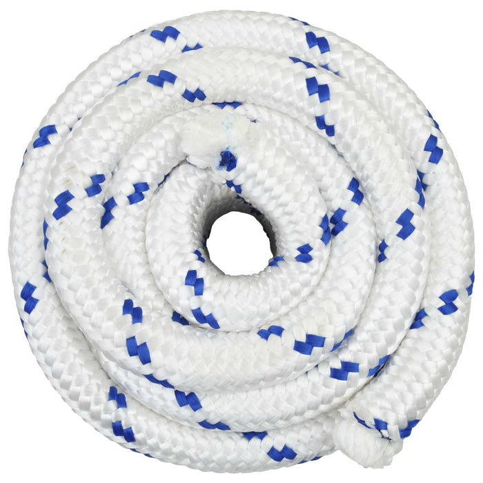 Frânghie utilitară multifuncțională 50 mm 10 m Alb și albastru WALTI