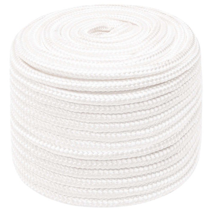 Frânghie utilitară multifuncțională 14 mm 100 m Alb PP WALTI