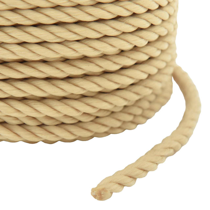 Frânghie utilitară multifuncțională 4 mm 25 m natural PP WALTI