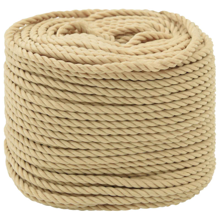 Frânghie utilitară multifuncțională 4 mm 25 m natural PP WALTI
