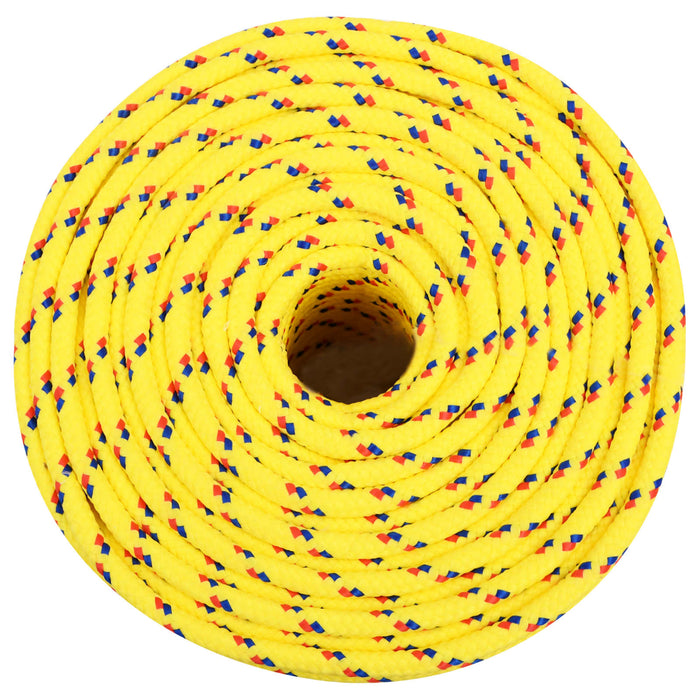 Frânghie utilitară multifuncțională 8 mm 50 m Galben PP WALTI