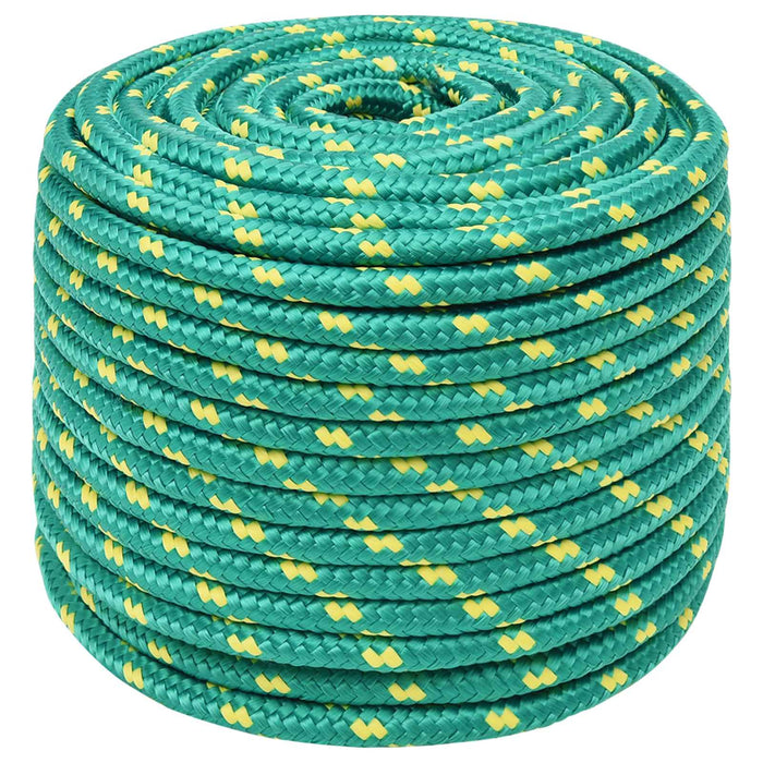 Frânghie utilitară multifuncțională 14 mm 250 m Verde PP WALTI