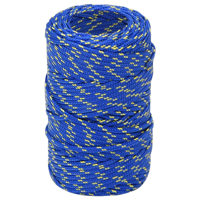 Frânghie utilitară multifuncțională 2 mm 25 m albastru PP WALTI