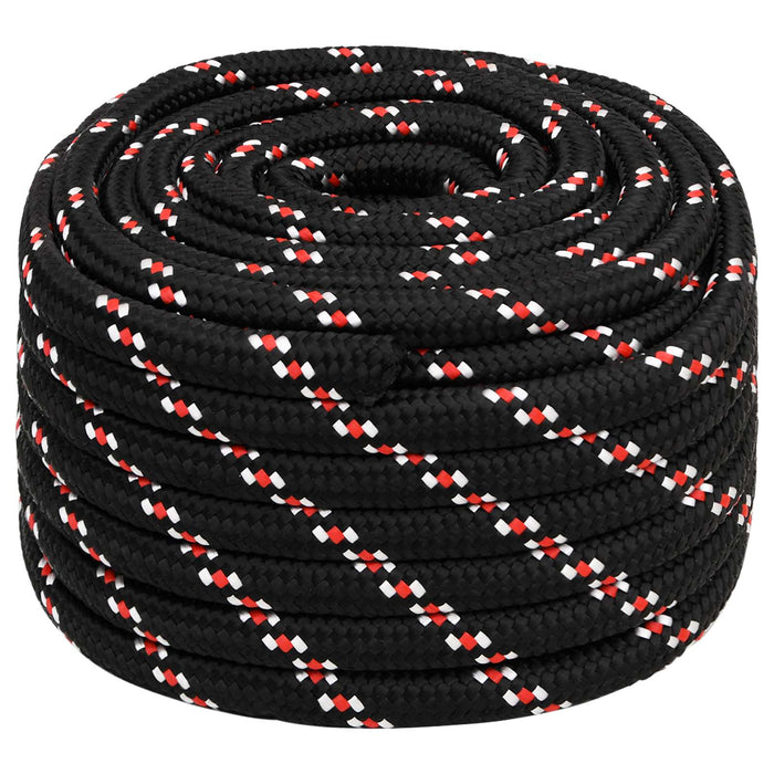 Frânghie utilitară multifuncțională 20 mm 50 m Negru și roșu PP WALTI