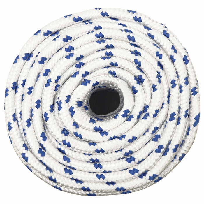 Frânghie utilitară multifuncțională 14 mm 25 m Alb și albastru WALTI