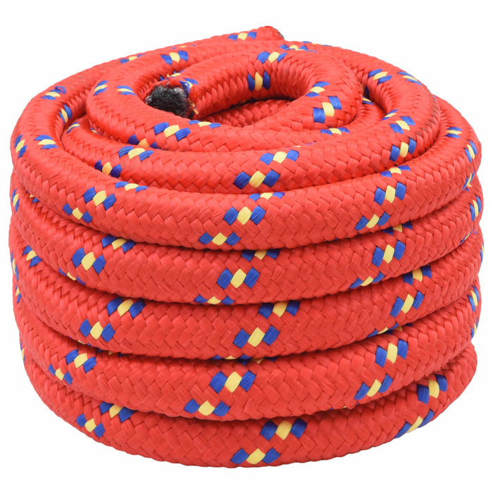 Frânghie utilitară multifuncțională 40 mm 5 m Roșu PP WALTI