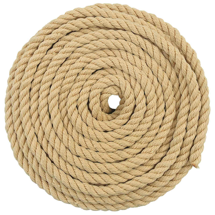 Frânghie utilitară multifuncțională 14 mm 100 m natural PP WALTI