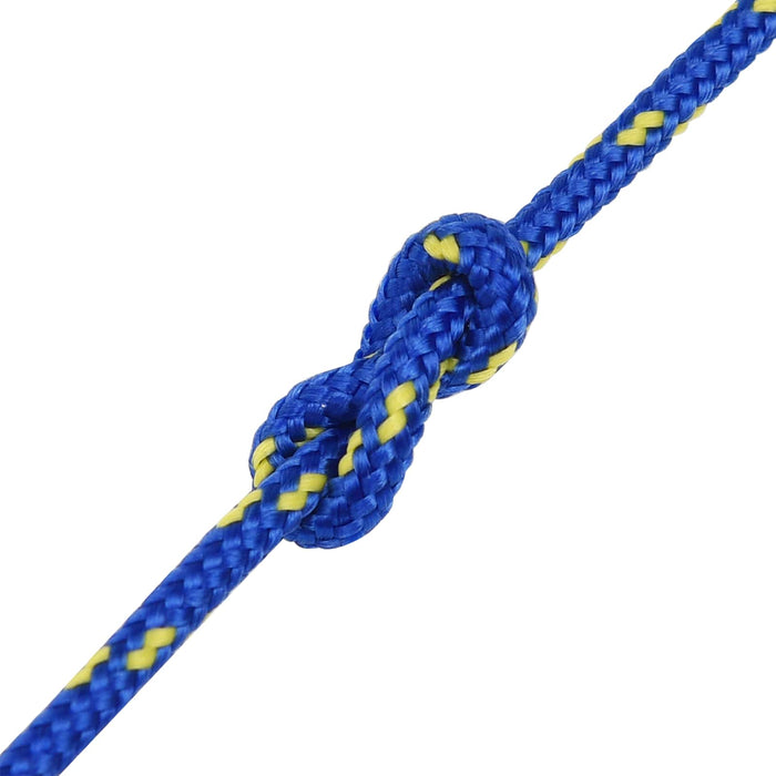Frânghie utilitară multifuncțională 5 mm 500 m albastru PP WALTI