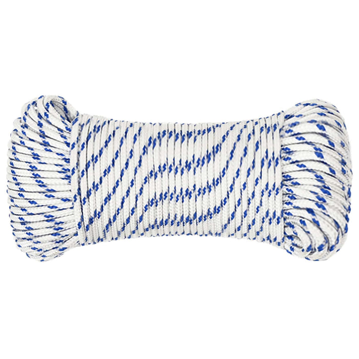 Frânghie utilitară multifuncțională 3 mm 250 m Alb și albastru WALTI