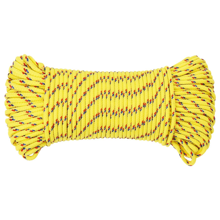 Frânghie utilitară multifuncțională 5 mm 250 m Galben PP WALTI