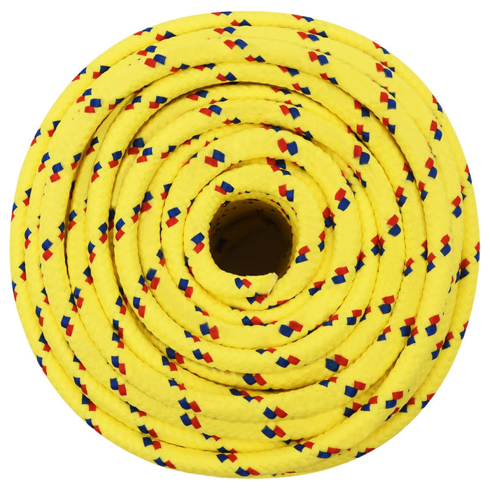 Frânghie utilitară multifuncțională 14 mm 50 m Galben PP WALTI