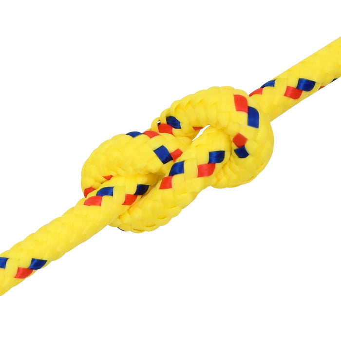 Frânghie utilitară multifuncțională 6 mm 500 m Galben PP WALTI