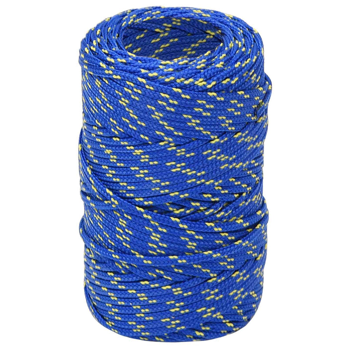 Frânghie utilitară multifuncțională 2 mm 500 m albastru PP WALTI