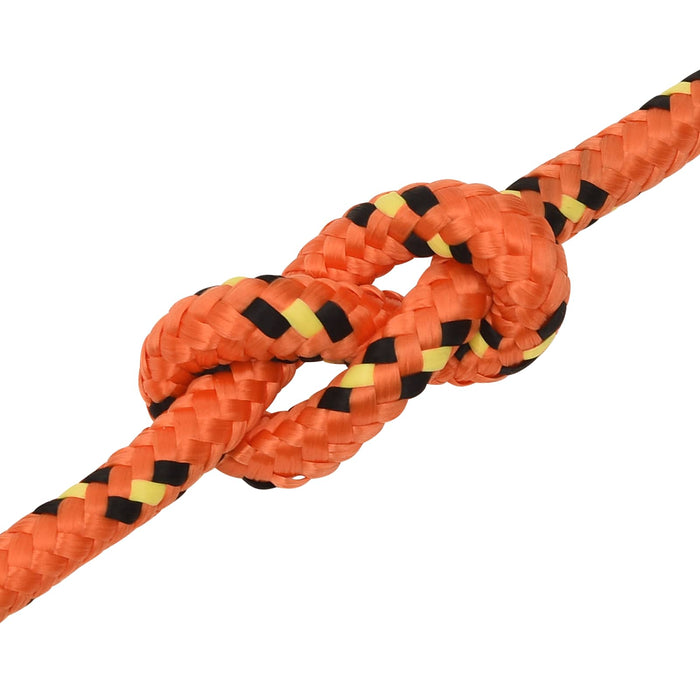 Frânghie utilitară multifuncțională 12 mm 100 m Portocaliu PP WALTI
