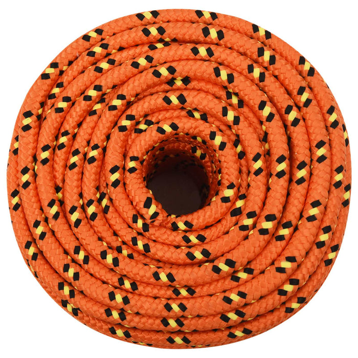 Frânghie utilitară multifuncțională 12 mm 100 m Portocaliu PP WALTI