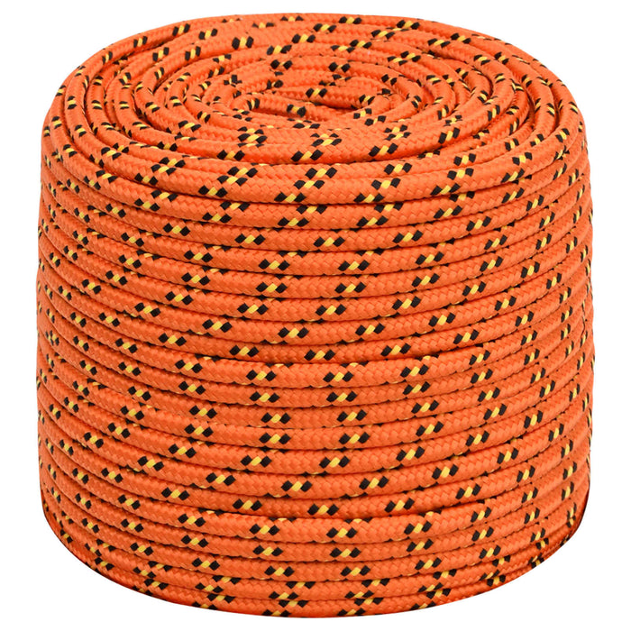 Frânghie utilitară multifuncțională 8 mm 25 m Portocaliu PP WALTI