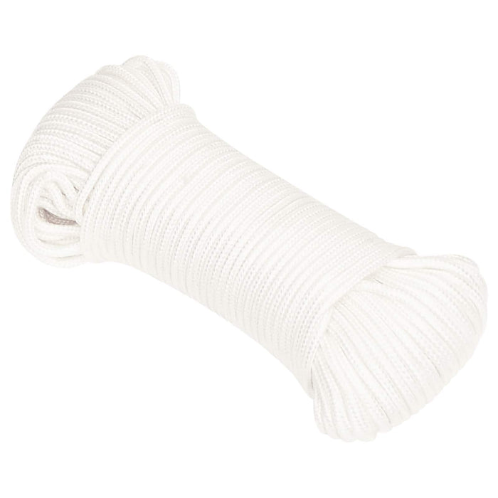 Frânghie utilitară multifuncțională 5 mm 100 m Alb PP WALTI