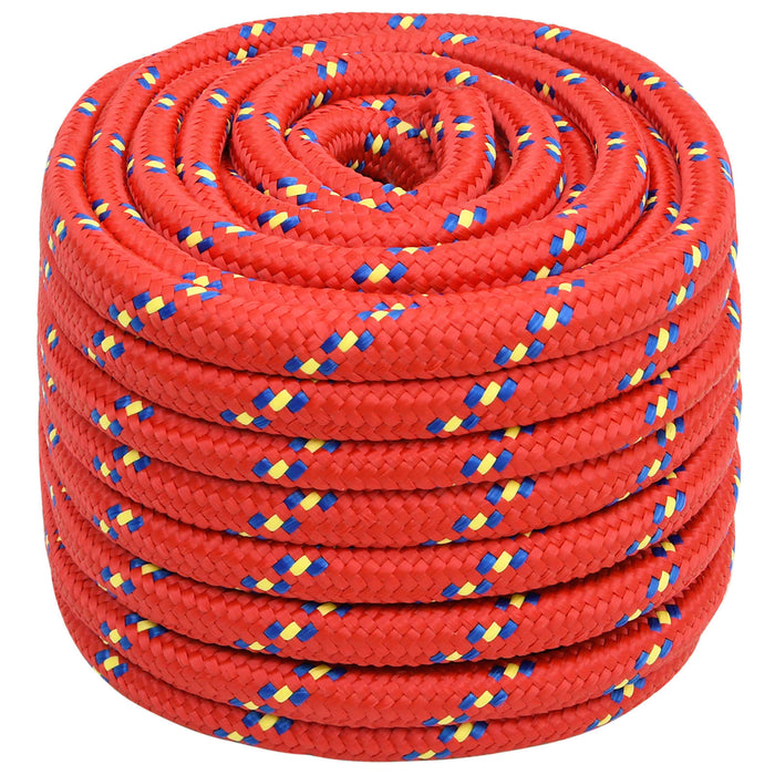 Frânghie utilitară multifuncțională 20 mm 25 m Roșu PP WALTI