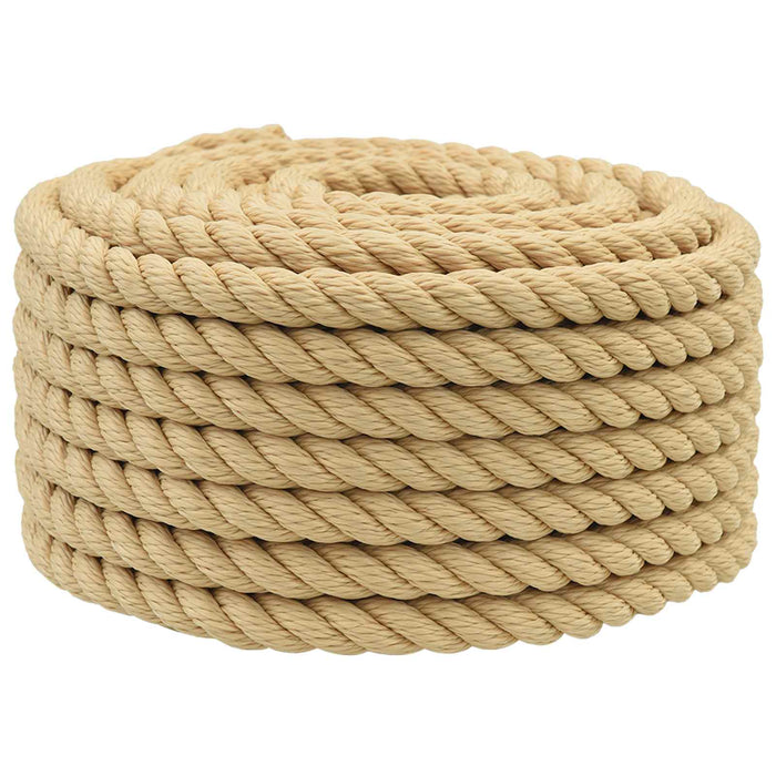 Frânghie utilitară multifuncțională 18 mm 50 m natural PP WALTI