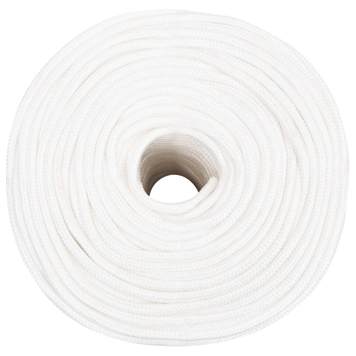 Frânghie utilitară multifuncțională 8 mm 100 m Alb PP WALTI