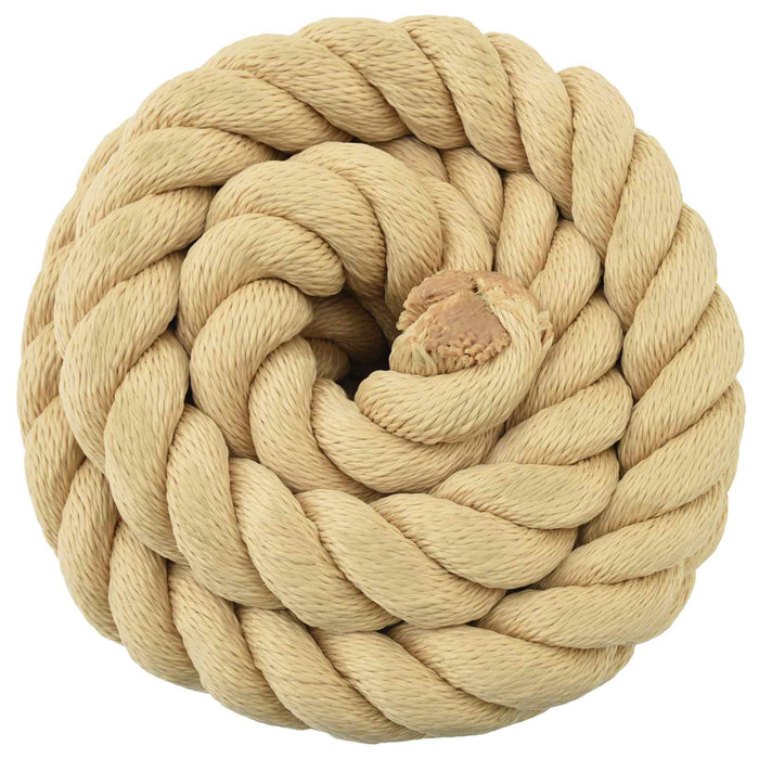Frânghie utilitară multifuncțională 30 mm 50 m natural PP WALTI