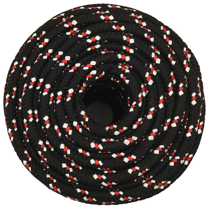 Frânghie utilitară multifuncțională 12 mm 100 m Negru și roșu WALTI
